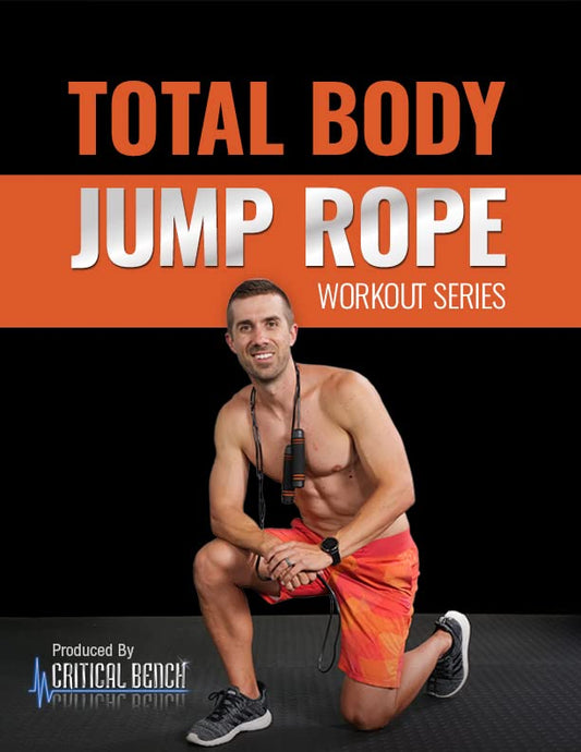 CRITICAL BENCH Total Body Jump Rope Workout Series DVD – Cardio, Strength & Endurance Training | Home Fitness & Conditioning Program | Best workout dvd weight loss for Beginners & Advanced