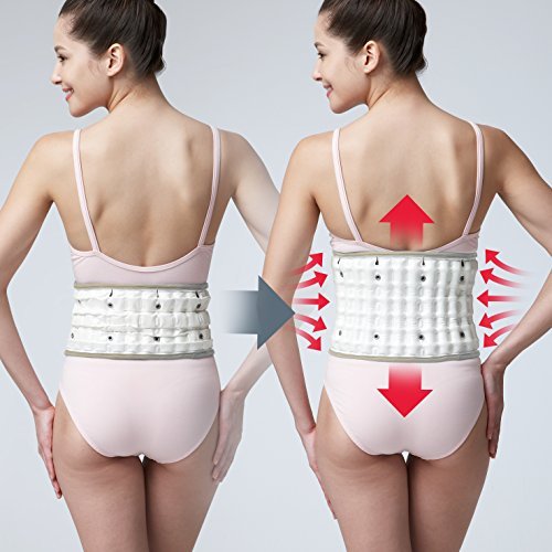 DDS, Inc. 300 Back Decompression Belt – Pneumatic Lumbar Decompression Belt for Women and Men, Lower Back Brace for Work, Lifting, and Daily Support – Adjustable Air Lumbar Traction Device (4XL) - size: 4X-Large