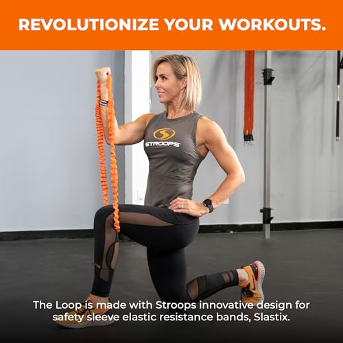 Slastix Loop Deluxe Resistance Bands for Professional Athletes and Beginners | Superior Exercise Bands for Strength Training, Full Body Workouts, and Home Gym Fitness