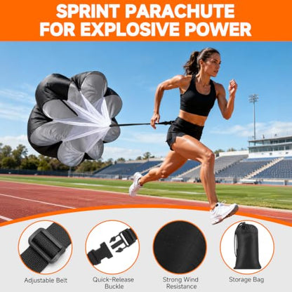 Agility Ladder, Soccer Football Training Equipment Agility & Speed Training - color: Orange