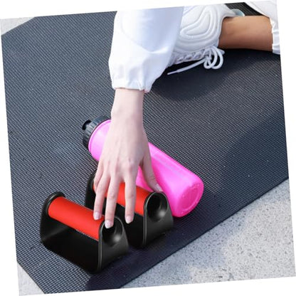 Toyvian 1 Pair Strength Training Handles for Home Workouts Nonslip Grip Bars for Floor Stability Comfortable Wrist Support Durable Design for Womens Fitness