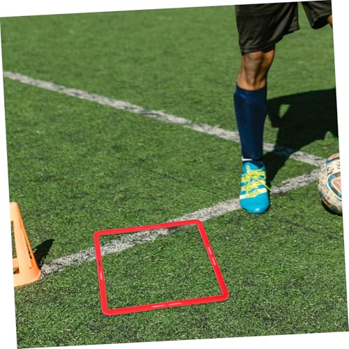Multi-Function Agility Rings 6pcs Speeds Training Ring Set Football Training Martial Arts Boys and Girls' Coordination