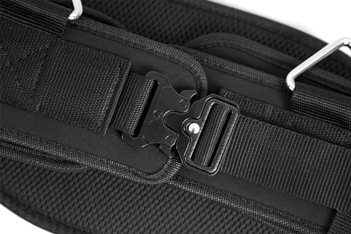Weighted Dip Belt for Weight Lifting - 46" Pull Up Belt With Chain & Loading Straps