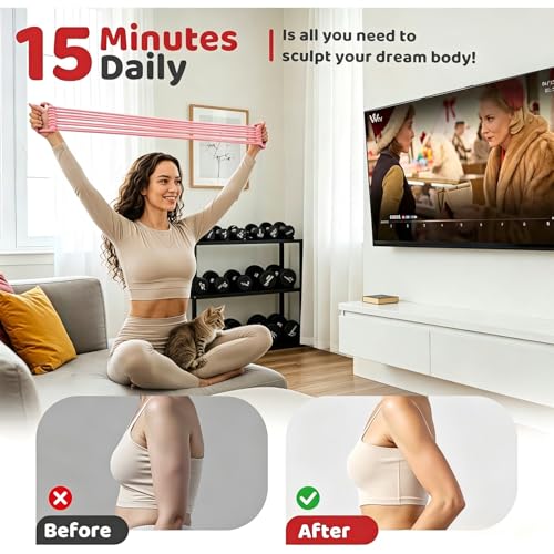 3 in 1 Adjustable Pedal Resistance Band, 8-Tube Natural Latex Tension Rope, Multifunctional Sit-Up Trainer for Full-Body Workout, Fat Loss & Muscle Shaping