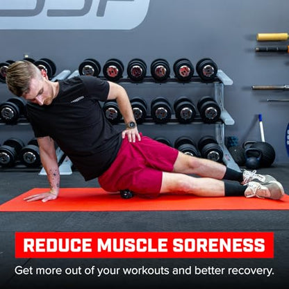 Massage Ball - Deep Tissue Muscle Knot Release Tool - Back, Legs, Shoulders, and More (3" Black Massage Ball) - color: 3" Black Massage Ball
