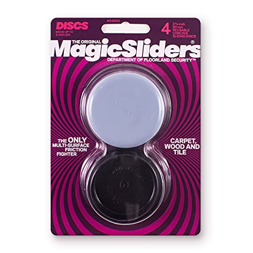 MAGIC SLIDERS L P 4600 4 Pack 2-3/8" Concave Disc