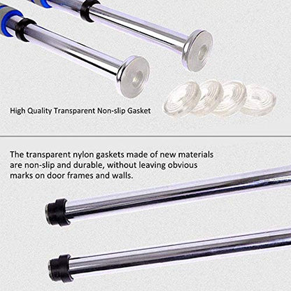 Pull Up Bar Chin Up Bar for Doorway No Screws Heavy Duty Doorway Upper Body Workout Bar with Padded Handles Indoor Fitness Equipment