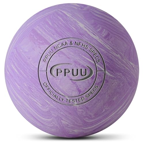 Massage Lacrosse Ball for Myofascial & Trigger Point Release, Muscle Knots, Yoga Therapy – Improves Joint Mobility & Relieves Pain – Shoulder, Back, Plantar Fascia, HIPS – 2.5-Inch Purple-03 Rubber