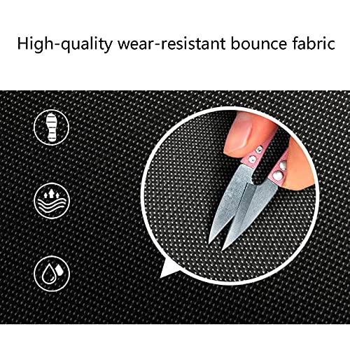 Replacement Trampoline Pad Outdoor Trampoline 40",Fitness Trampoline with Handle,Mute Foldable Trampoline Mini Exercise Rebounder for Adults Indoor/Garden Workout Equipment,Maximum Load 200Kg