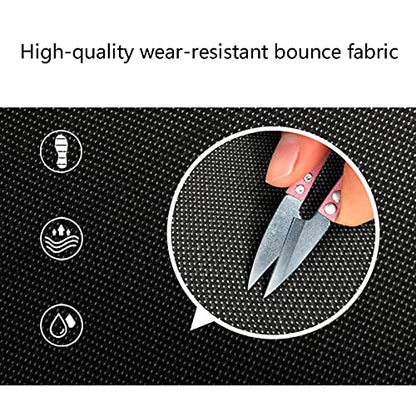 Replacement Trampoline Pad Outdoor Trampoline 40",Fitness Trampoline with Handle,Mute Foldable Trampoline Mini Exercise Rebounder for Adults Indoor/Garden Workout Equipment,Maximum Load 200Kg