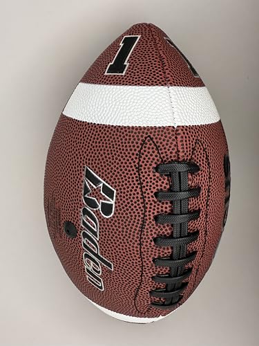 Focus Football - Concentration Training System - Leather Ball with Numbers for Improved Youth Catching Performance
