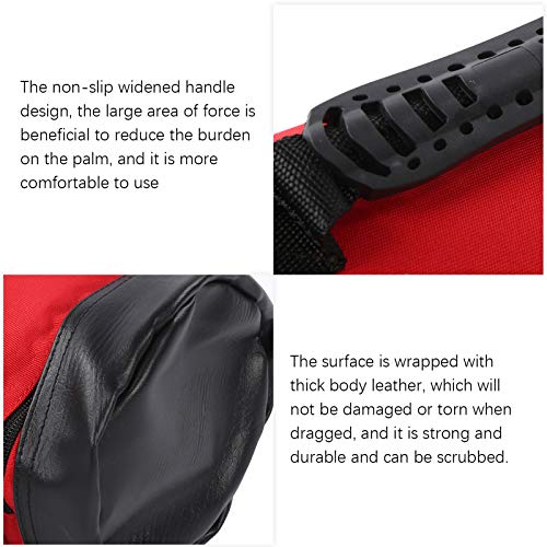 Weightlifting Workout Sandbag, Fitness Exercise Sandbag with Ergonomic Handle, Durable Oxford Cloth Outer Skin for Core and Full Body Training, Includes 2 Fillable Inner - size: Large