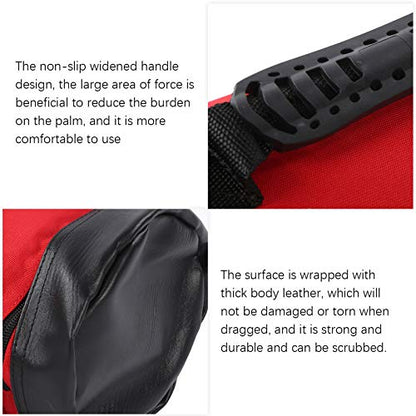 Weightlifting Workout Sandbag, Fitness Exercise Sandbag with Ergonomic Handle, Durable Oxford Cloth Outer Skin for Core and Full Body Training, Includes 2 Fillable Inner - size: Large
