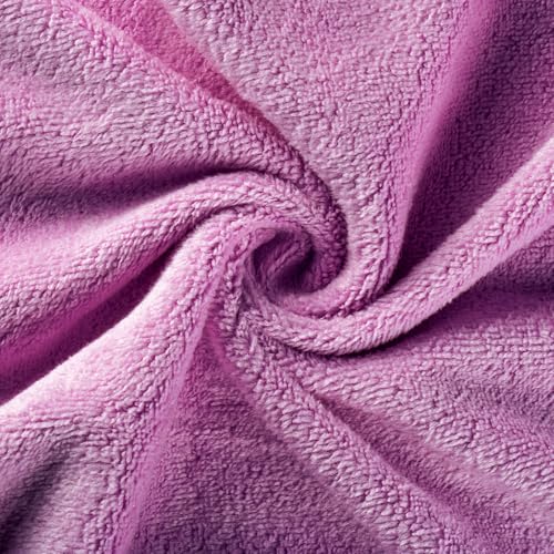 Microfiber Gym Towel Set for Men Women, Super Soft and Quick-Drying Towels for Fitness, Yoga, Cycling, Swimming (Blue+Grey+Purple, 3 Pack) - color: Blue+grey+purple
