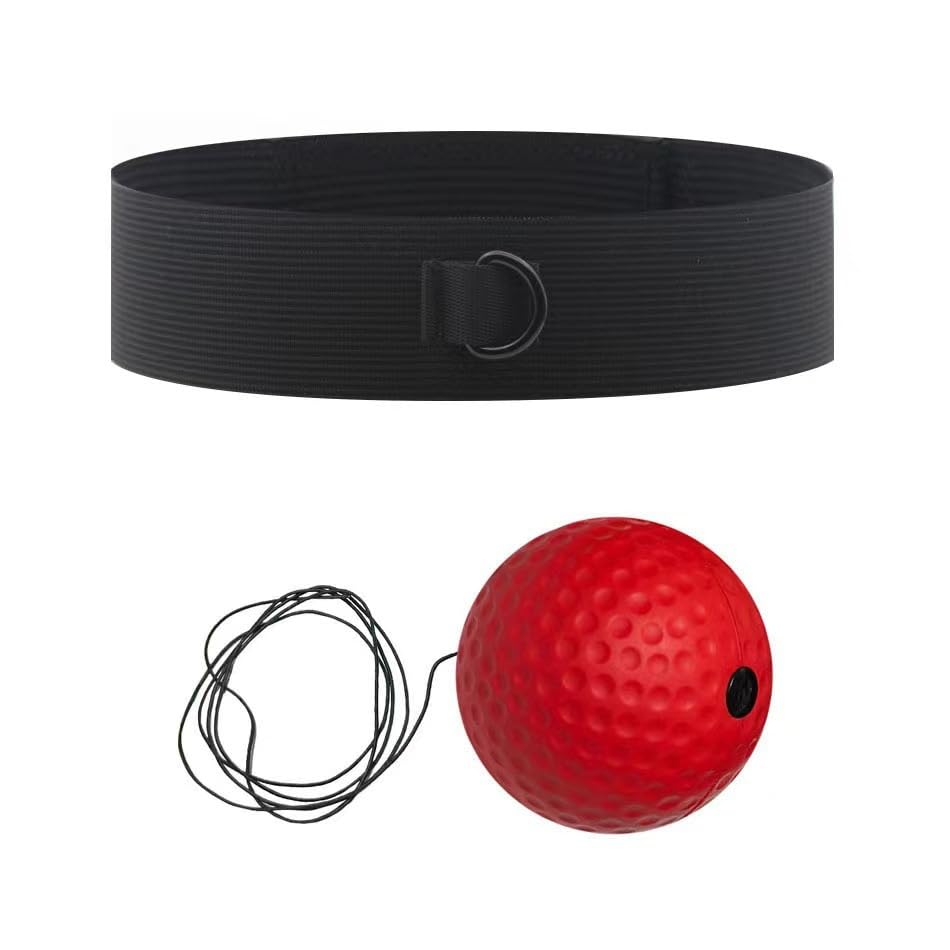Boxing Reflex Ball for Adult Training, Fitness and Entertainment Home Use - with Headband, Ideal for Reaction, Punching Speed, Fight Skill