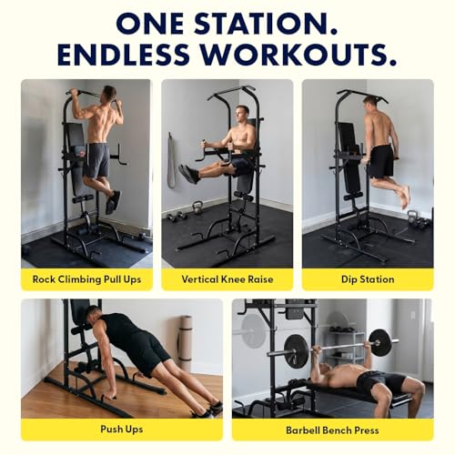 Fitness Board and Pull-Up Dip Station