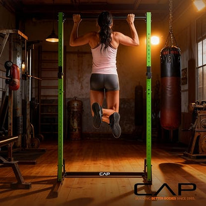 CAP Barbell Power Racks and Attachments - style: FM-905Q White