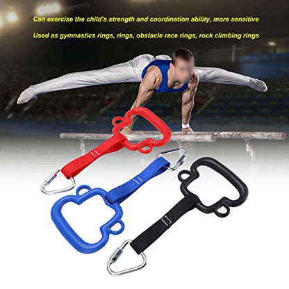 Gymnastic Rings Monkey Shape Ring 200Kg Load Bearing Climbing Training Equipment for Children Swing