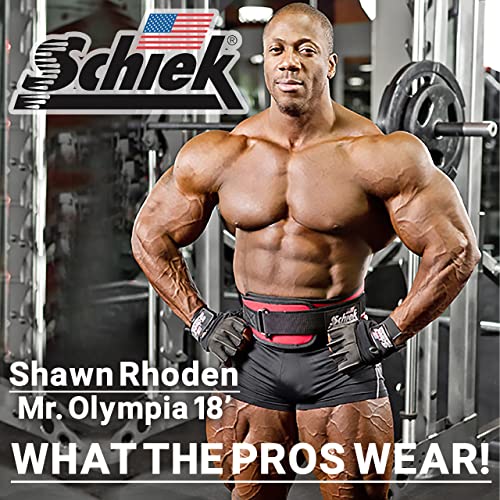 Schiek Sports 715 Premium Gel Lifting Gloves - Exercise Equipment Gloves - size: XX-Large