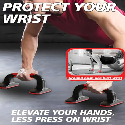 Pushup Bars，Non-Slip Push-Up Handles with Enhanced Grip – Lightweight & Eco-Friendly Fitness Solution for Man & Women - color: Green