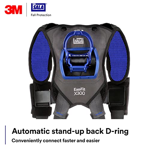 3M unisex 3m Dbi-sala Exofit X300 Comfort Vest Safety Harness Fall Protection - size: Medium