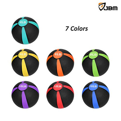 JBM Medicine Ball for Workouts Exercise Strength Training