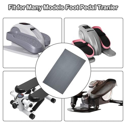 Non-Slip Mat, Apply to Under Desk Elliptical Peddler While Sitting, Perfect for Electric Seated Foot Pedal Exerciser, Enhanced Stability & Floor Protection