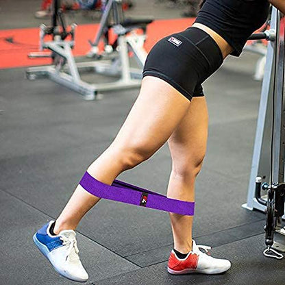 G4 VISION Hip Circle Exercise Resistance Bands for Legs and Butt, Home Gym Workout Booty Bands