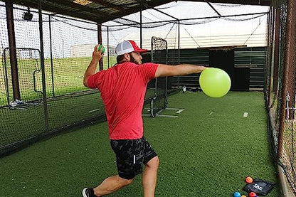 Tap Conditioning Max-Grip Weighted Ball - Set of Six | Industry Leading 2-Year Warranty Plyometric Balls Used in Pitching and Hitting Training
