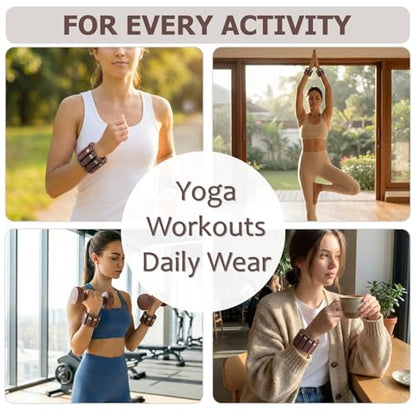 Wrist & Ankle Weights – 2 lbs / 1 lb Pair, Silicone-Wrapped Adjustable Wearable Weights for Toning, Walking, Pilates & Yoga
