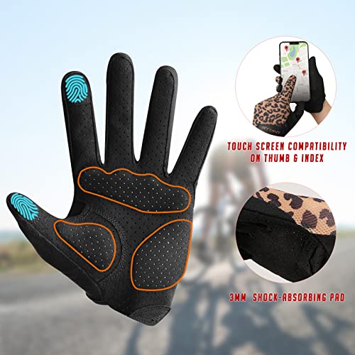 Ventilated Workout Gloves for Women Men Full Finger.Weight Lifting Gloves with Full Palm Vent & Breathable Mesh Back for Gym, Weightlifting, Fitness, Exercise,Training.Cycling