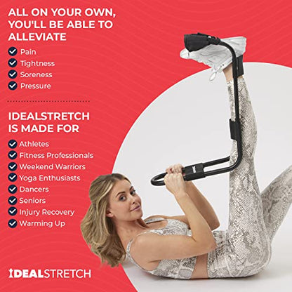 Leg Stretcher - Hamstring Stretcher - Hip Stretcher - Lower Back Stretcher, & Calf Stretcher - Stretching Equipment - Original Patented - Harmstring Recovery