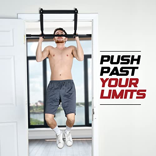 Sagler Pull up bar Doorway Heavy Duty Chin up bar Trainer for Home Gym Doorway Pull up bar or dip bar