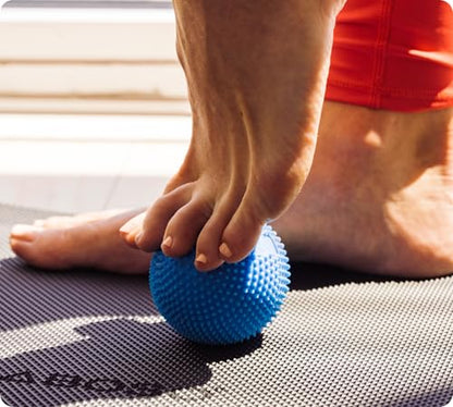 NABOSO Neuro Ball, Foot Myofascial Release Tool, Textured Massage Ball for Feet, Self Massage, Mobility and Recovery
