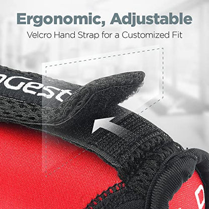 Logest Soft Hand Weights - Adjustable Neoprene Dumbbells (1LB, 2LB, 3LB, 4LB) - Red, Yellow, Blue, Purple - Velcro Straps - Weight Training, Walking, Jogging, Aerobics, Yoga - color: Yellow,Blue,Purple, size: 2LB 3LB 4LB Set