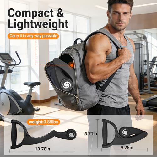 Weight Sled Rope Workout Sled Pulling Ropes, Sleds Push Gym Equipment Weight Sleds Pull Rope for Training Tire Pulling Workout Fitness Resistance Football Exercise Equipment for Men Women - size: 1 Pack Black Ropeless Battle Rope