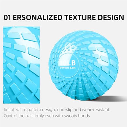 Medicine Ball 8, 10 lbs Slam Ball Weighted Balls for Exercise Strength and Crossfit Workout