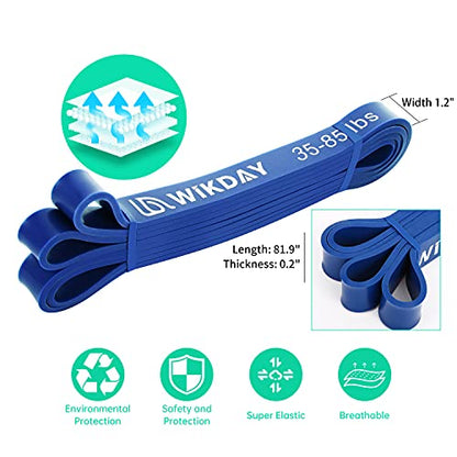 Resistance Bands for Working Out, Exercise Bands, Workout Bands, Pull Up Assistance Bands for Body Stretching Training Physical Therapy Muscle Training for Men & Women