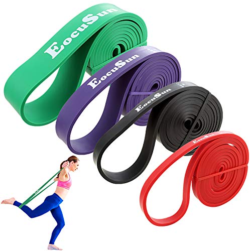 Pull Up Bands, Stretch Resistance Bands, Mobility Exercise Bands, Assisted Pull Up Straps Powerlifting Band for Home Fitness, Stretching and Resistance Training, Physical Therapy, Pilates Yoga