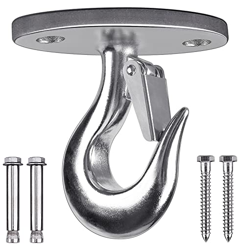 Dolibest Ceiling Anchor Mount for Yoga Swing Suspension, Resistance Band Wall Anchor, Body Weight Strength Training Systems, 2000LB Capacity, Stainless Steel,1PCS