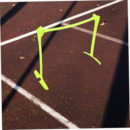 Foldable Football Training Equipment for Enhanced Agility Drills Durable Hurdle for Speed Coordination Jumping Skills Development