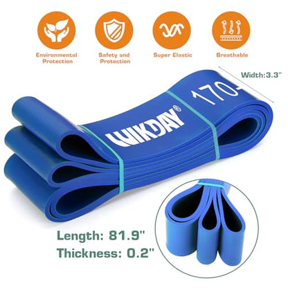 Resistance Bands for Working Out, Exercise Bands, Workout Bands, Pull Up Assistance Bands for Body Stretching Training Physical Therapy Muscle Training for Men & Women