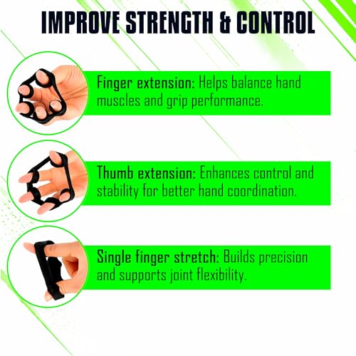 Flex Bars Training Kit with Hand Therapy Ring and Finger Exerciser - 4 Resistance Bars Set for Elbow Therapy and Grip Strength - Relieves Tennis Elbow Pain - Flex Bars for Physical Therapy