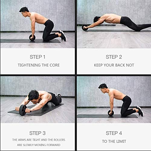 Roller Wheel, Ab for Core Workouts Home Exercise Training Equipment