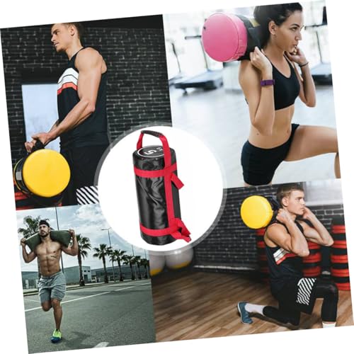 Kisangel 1 Set Fitness Energy Pack Portable Cornhole Set Strengthen Training Bag Sandbags Gym Training Sandbag