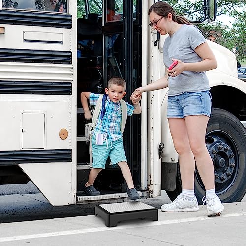 HBTower Mobility Step Stool for Adults & Seniors,Non-Slip Platform - color: Gray