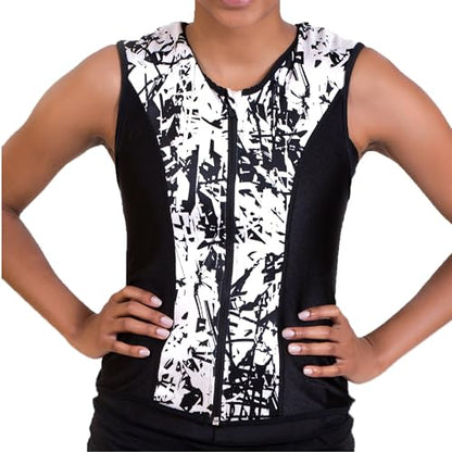 Challenge Weighted Workoutwear Weighted Vest for Women - 4 lb Body Weight Vest with Flexible Thin Weights - Removable Weights for Walking, Running, Cardio, Strength Training, Weight Loss