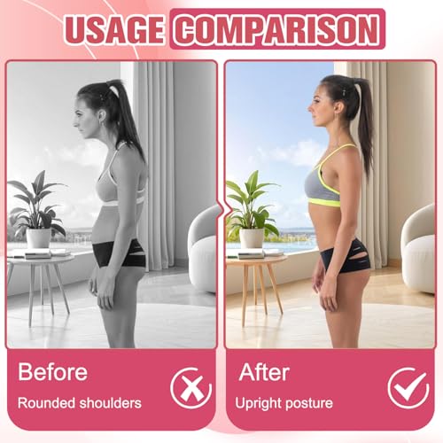 Figure 8 Resistance Band for Women Men, Non‑Slip Handles Exercise Band, Home Gym Fitness Equipment for Yoga, Pilates, Stretching & Physical Therapy (25 lbs) - color: Pink 15 P + Purple 25 P