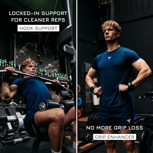 Breaking Limits Lifting Hooks for Weight Lifting (Pair) - Wrist Hooks for Weightlifting, Gym, Deadlifts & Pull-Ups– Hook Lifting Straps - Hook Grips for Men & Women