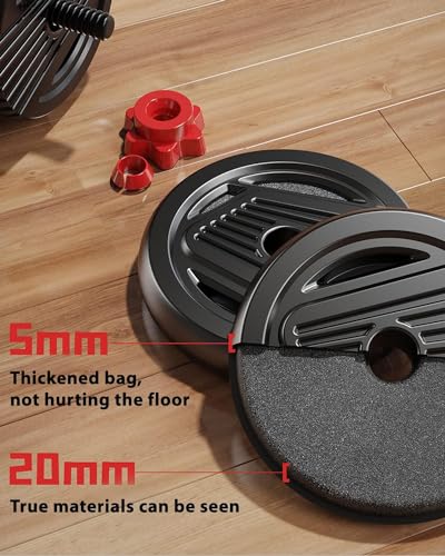 Trakmaxi Adjustable Dumbbell Set 20LBS/35LBS/55LB/70LBS/90lbs Free Weights Dumbbells, 4 in 1 Weight Set, Dumbbell, Barbell, Kettlebell, Push-up, Home Gym Fitness Workout Equipment for Men Women - color: 90LBS(45LB Pair)